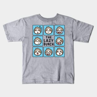 Funny Sloth THE LAZY BUNCH Kids T-Shirt